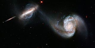 Galactic Dancing Arp 87