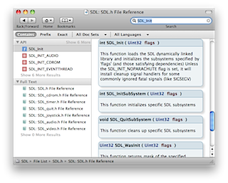 Xcode DocSet