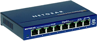 Netgear GS108 8-port gigabit switch