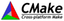 170px-cmake_logo_textmedium