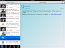 Read a Tweet in Landscape SplitView Mode